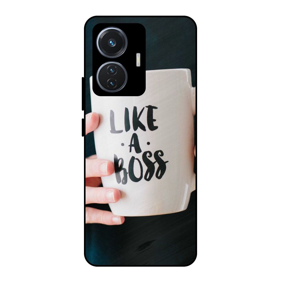 Like a Boss Metal Back Case for iQOO Z6 44W