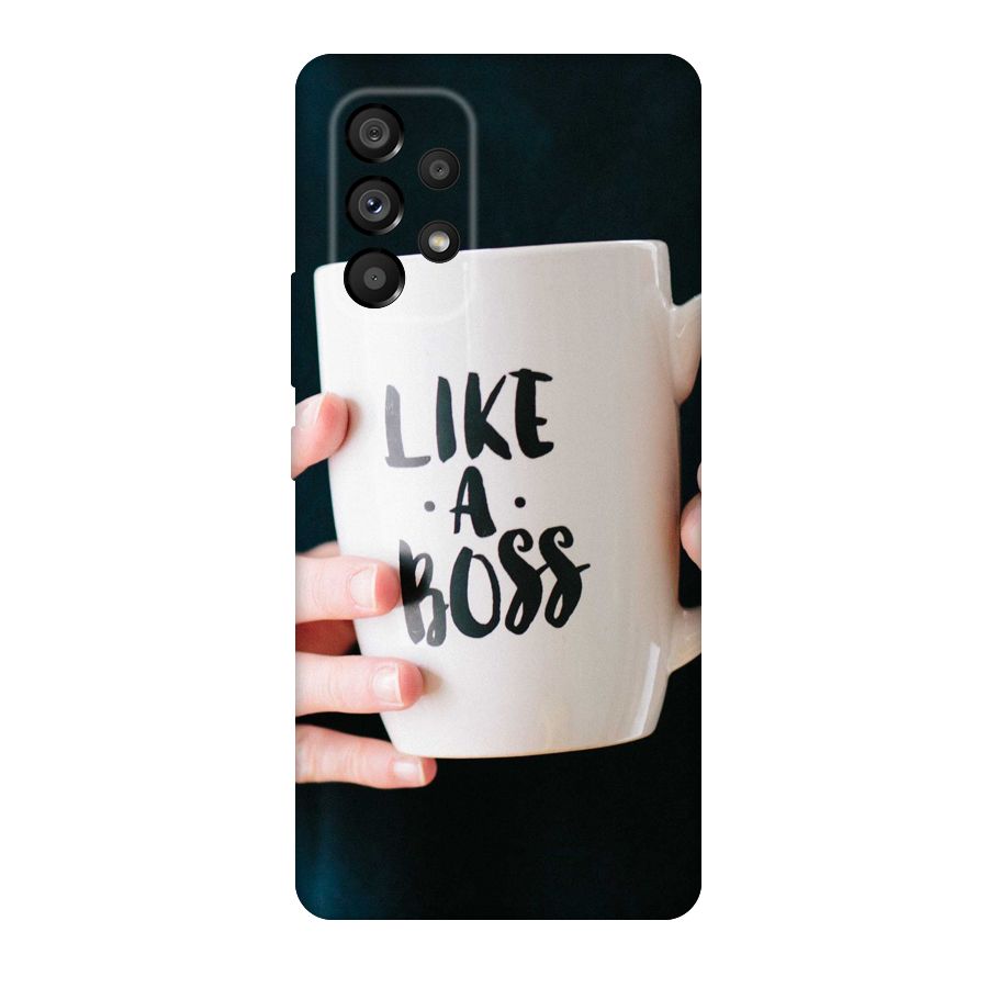 Like a Boss Original Polycarbonate Back Case for Galaxy A53 5G