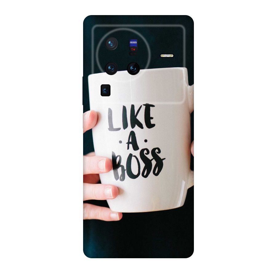 Like a Boss Original Polycarbonate Back Case for Vivo X80