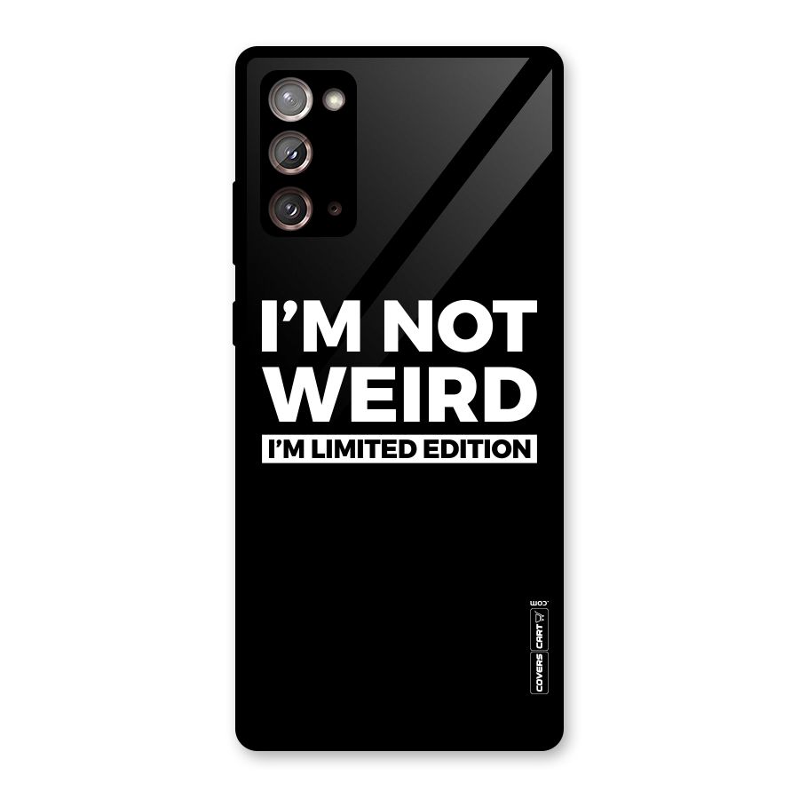 Limited Edition Glass Back Case for Galaxy Note 20