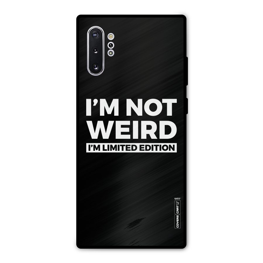 Limited Edition Metal Back Case for Galaxy Note 10 Plus