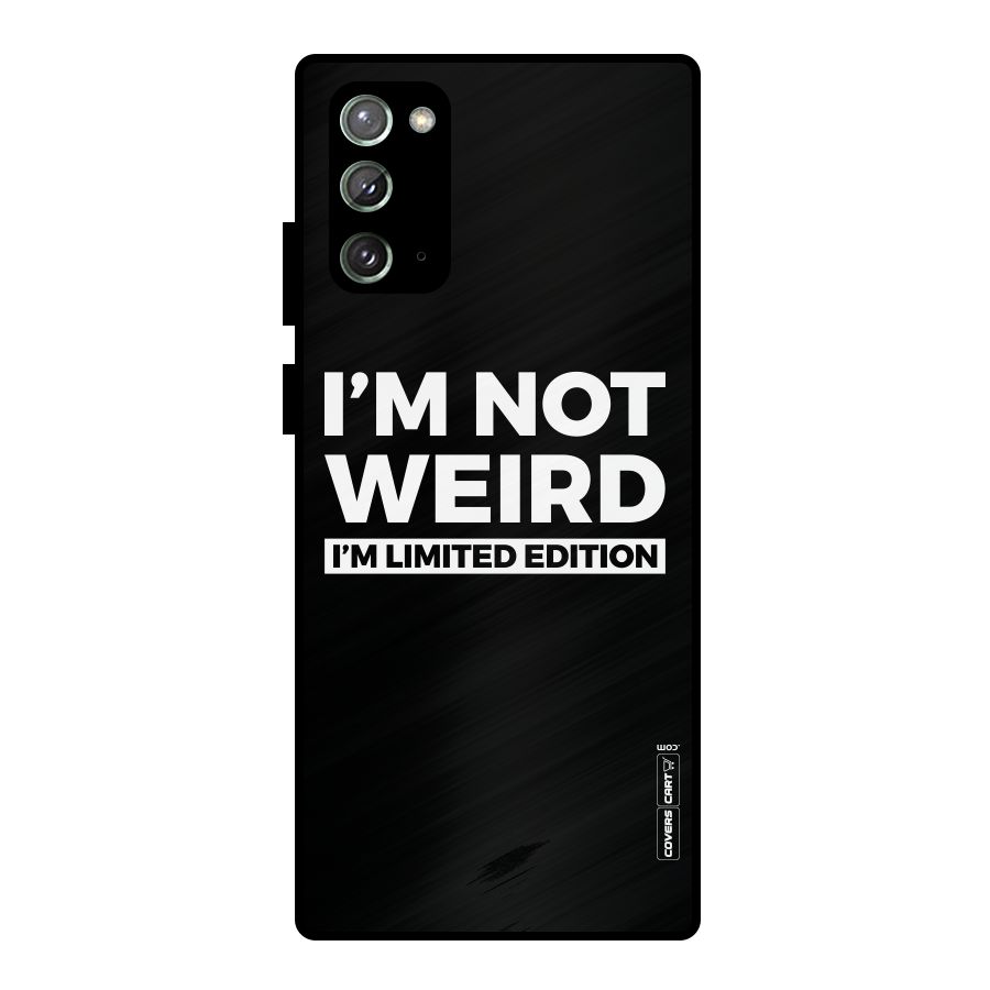 Limited Edition Metal Back Case for Galaxy Note 20