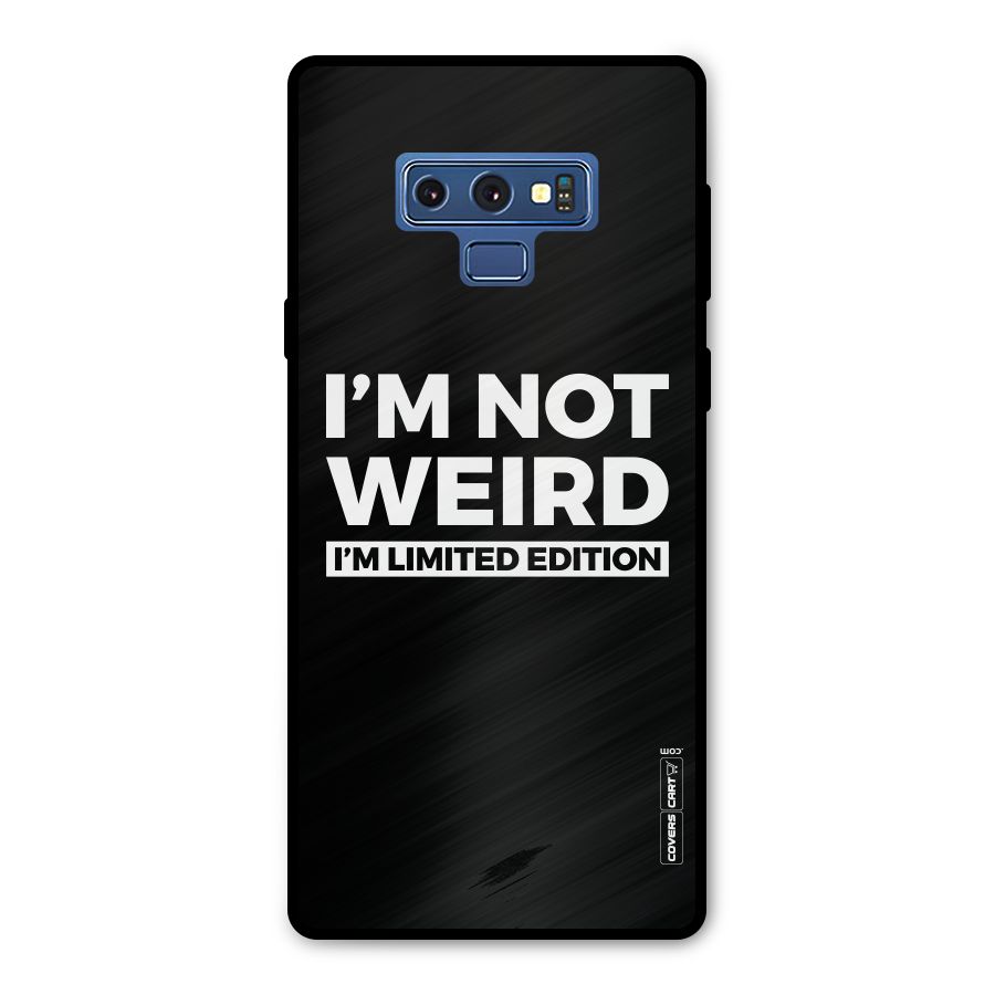 Limited Edition Metal Back Case for Galaxy Note 9