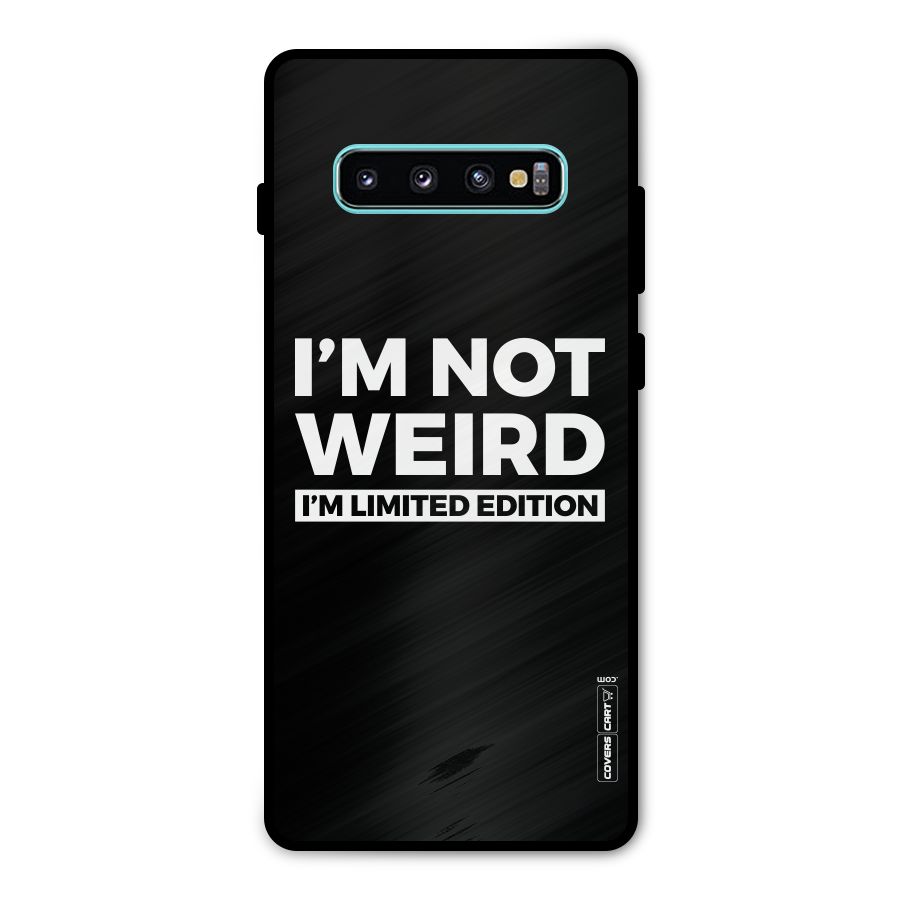 Limited Edition Metal Back Case for Galaxy S10 Plus