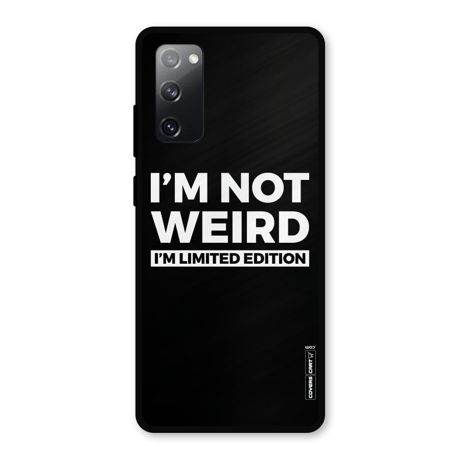 Limited Edition Metal Back Case for Galaxy S20 FE