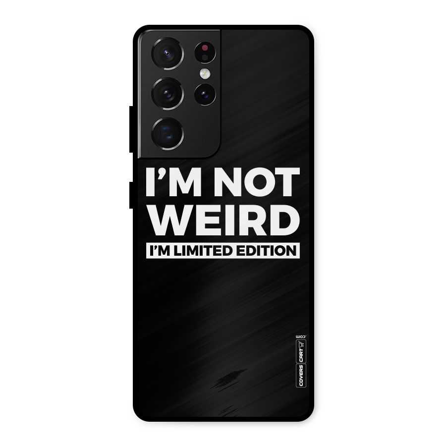 Limited Edition Metal Back Case for Galaxy S21 Ultra 5G