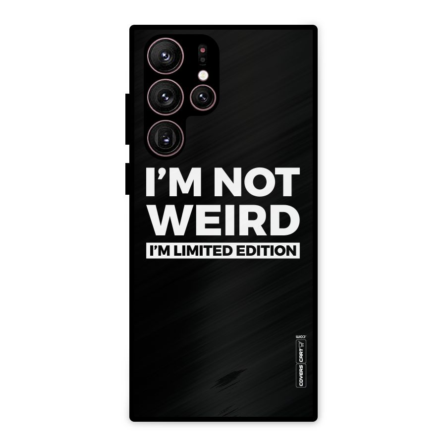 Limited Edition Metal Back Case for Galaxy S22 Ultra 5G