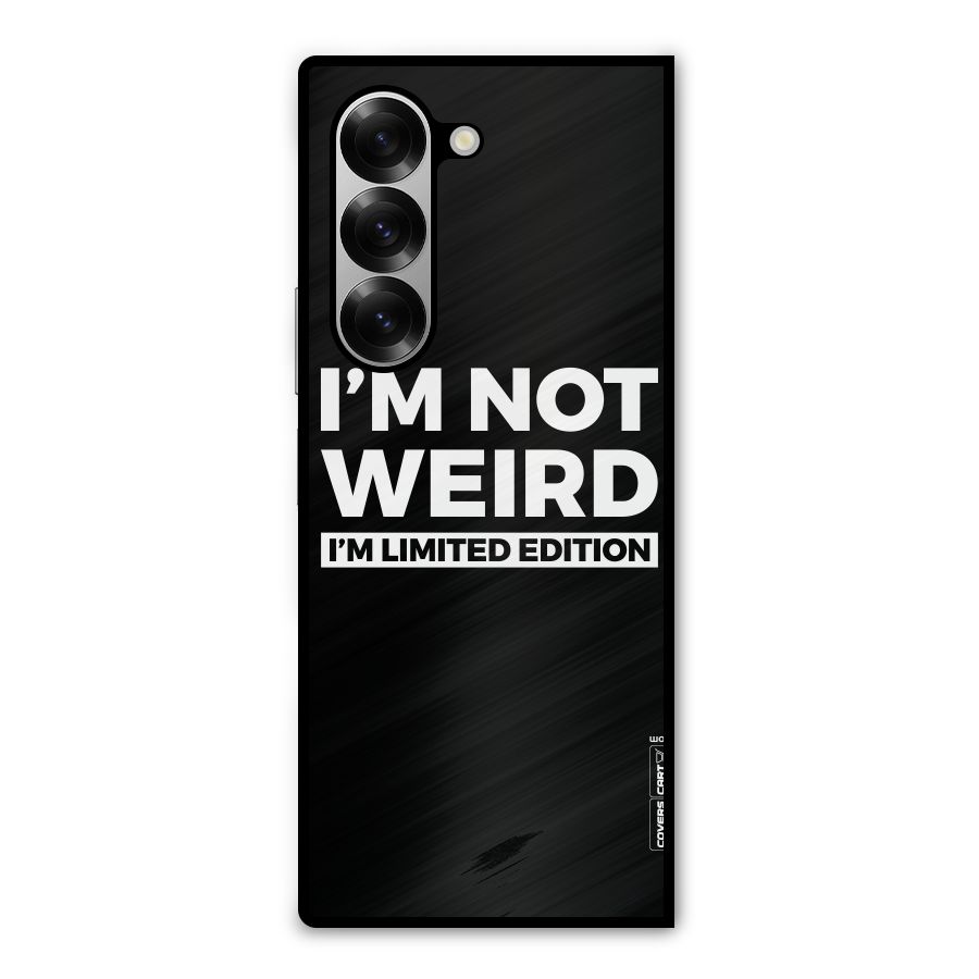 Limited Edition Metal Back Case for Galaxy Z Fold6