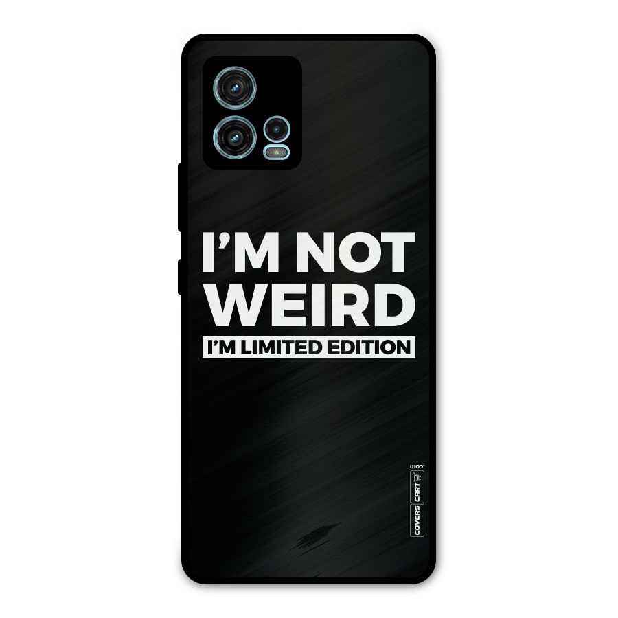 Limited Edition Metal Back Case for Moto G72