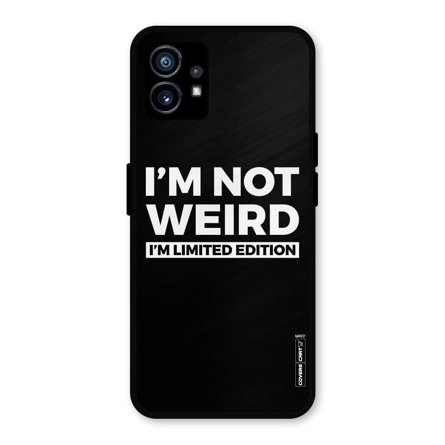 Limited Edition Metal Back Case for Nothing Phone 1