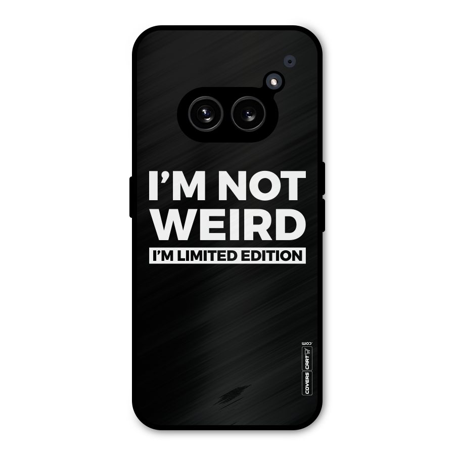 Limited Edition Metal Back Case for Nothing Phone 2a Plus