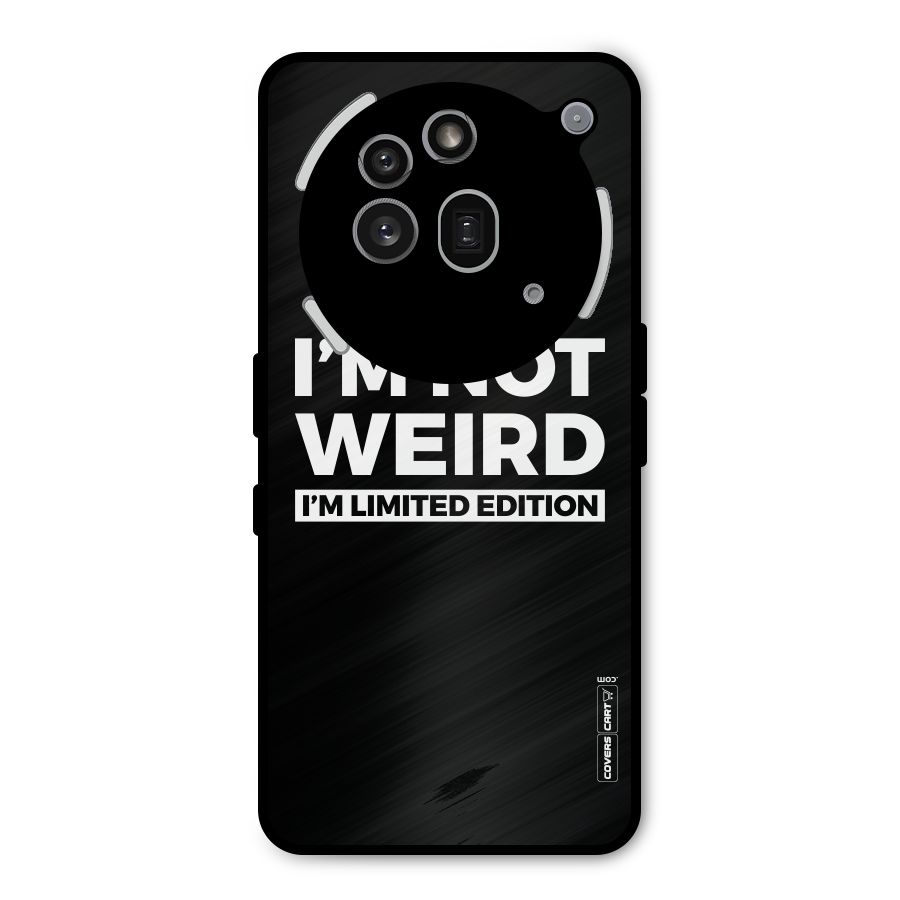 Limited Edition Metal Back Case for Nothing Phone 3a Pro
