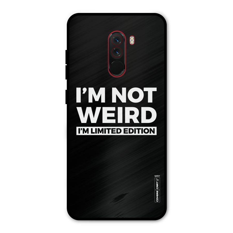 Limited Edition Metal Back Case for Poco F1
