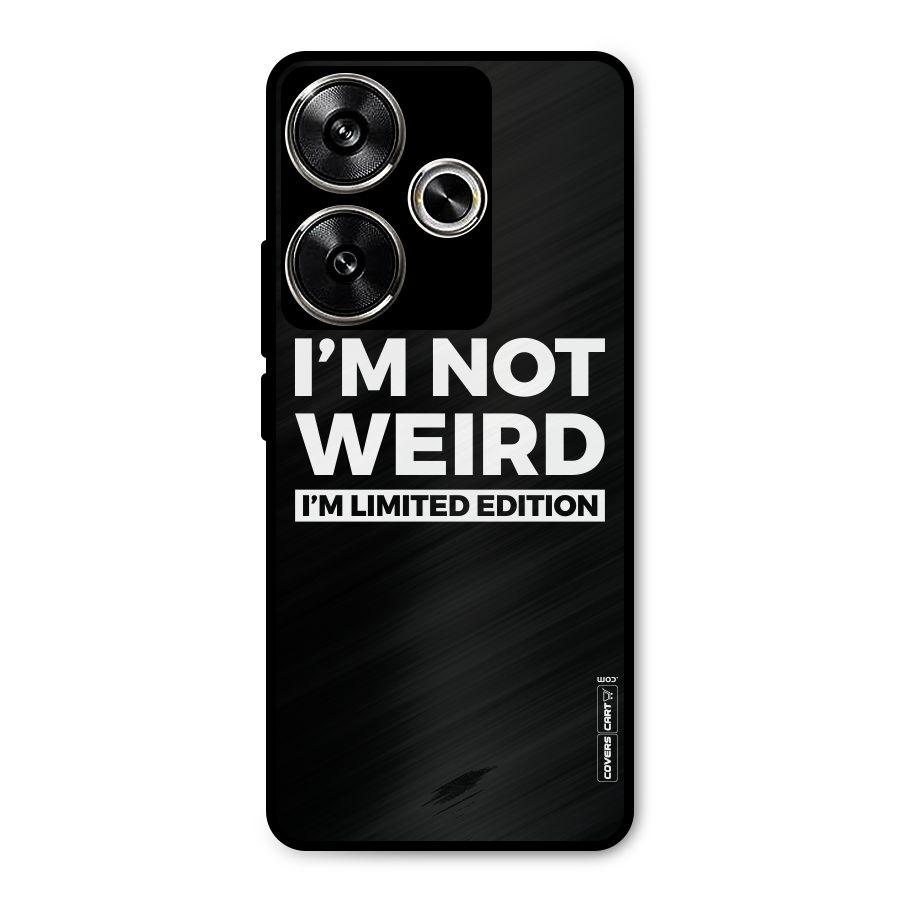 Limited Edition Metal Back Case for Poco F6