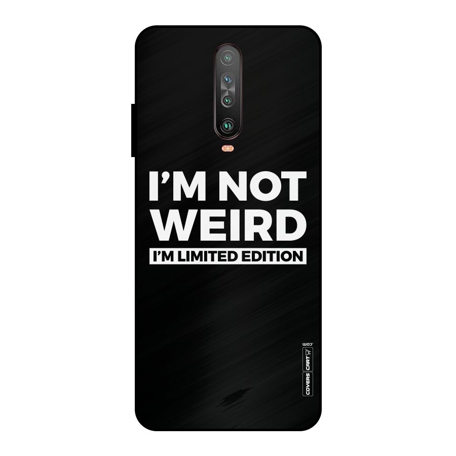 Limited Edition Metal Back Case for Poco X2