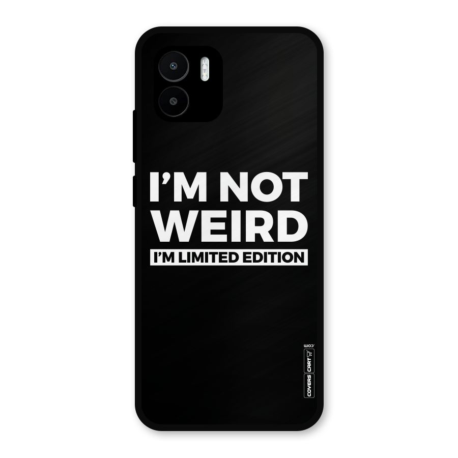 Limited Edition Metal Back Case for Redmi A2