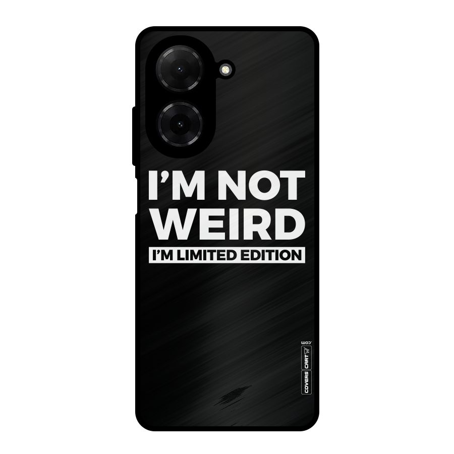 Limited Edition Metal Back Case for Redmi A5 4G