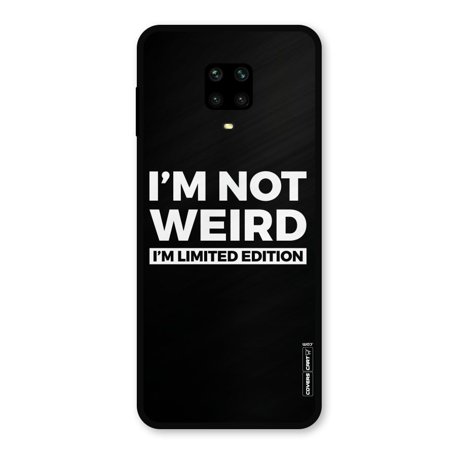 Limited Edition Metal Back Case for Redmi Note 9 Pro
