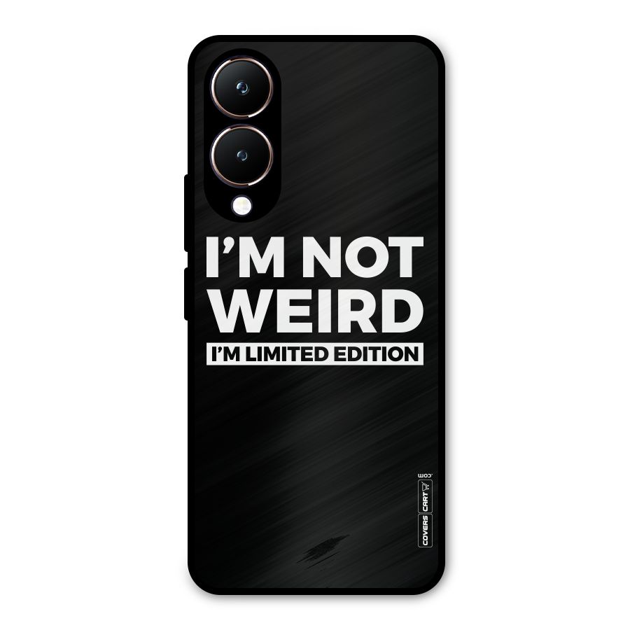 Limited Edition Metal Back Case for Vivo Y28