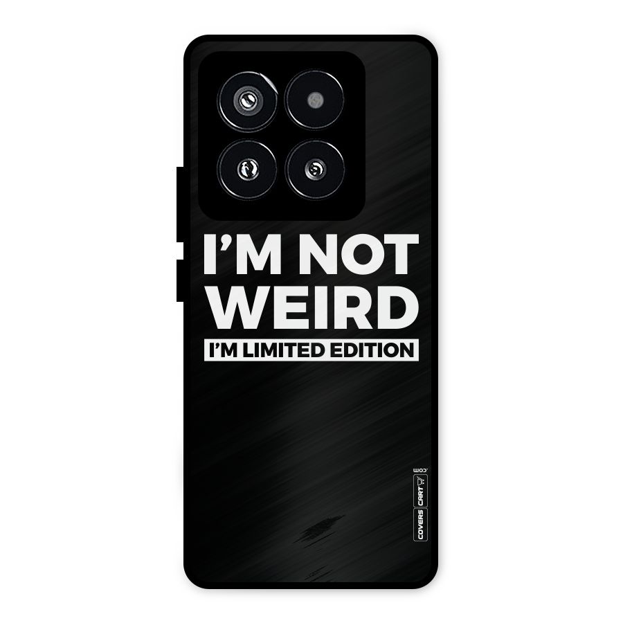 Limited Edition Metal Back Case for Xiaomi 14 Pro