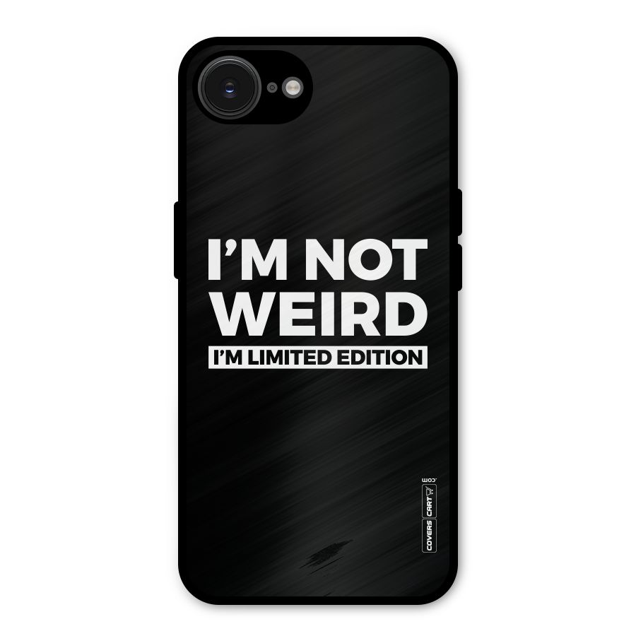 Limited Edition Metal Back Case for iPhone 16e
