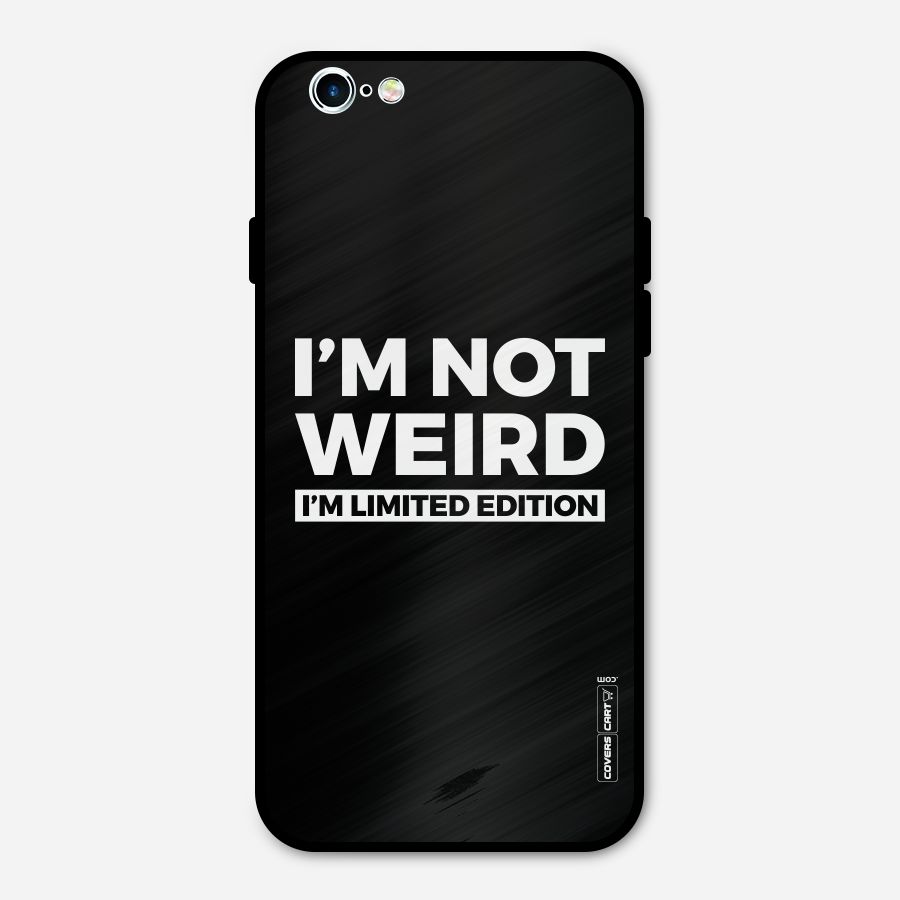 Limited Edition Metal Back Case for iPhone 6 6s