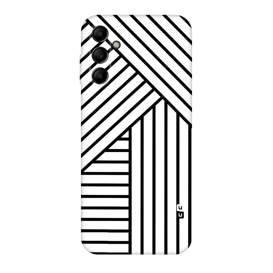 Lines Pattern Stripes Original Polycarbonate Back Case for Galaxy A14 5G