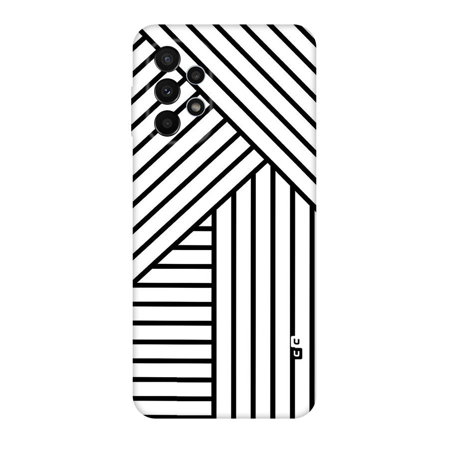 Lines Pattern Stripes Original Polycarbonate Back Case for Galaxy A23