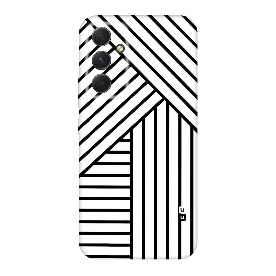 Lines Pattern Stripes Original Polycarbonate Back Case for Galaxy A54
