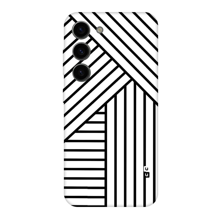 Lines Pattern Stripes Original Polycarbonate Back Case for Galaxy S23