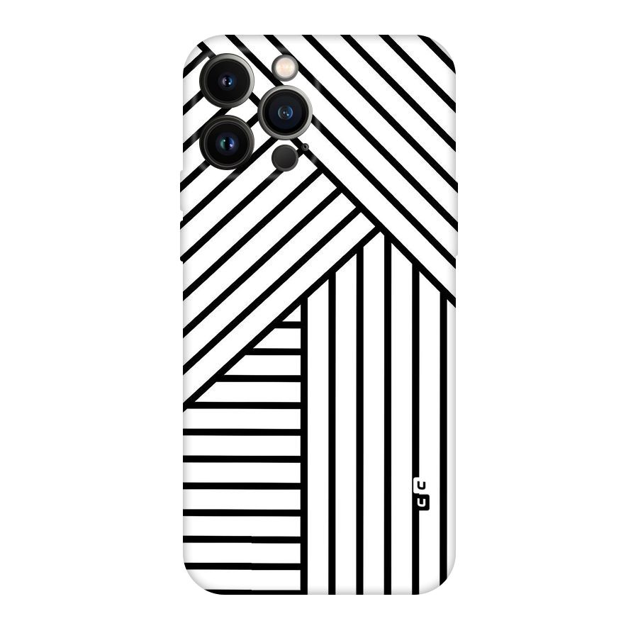 Lines Pattern Stripes Original Polycarbonate Back Case for iPhone 13 Pro Max
