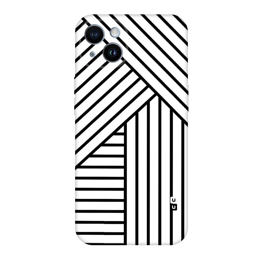 Lines Pattern Stripes Original Polycarbonate Back Case for iPhone 14