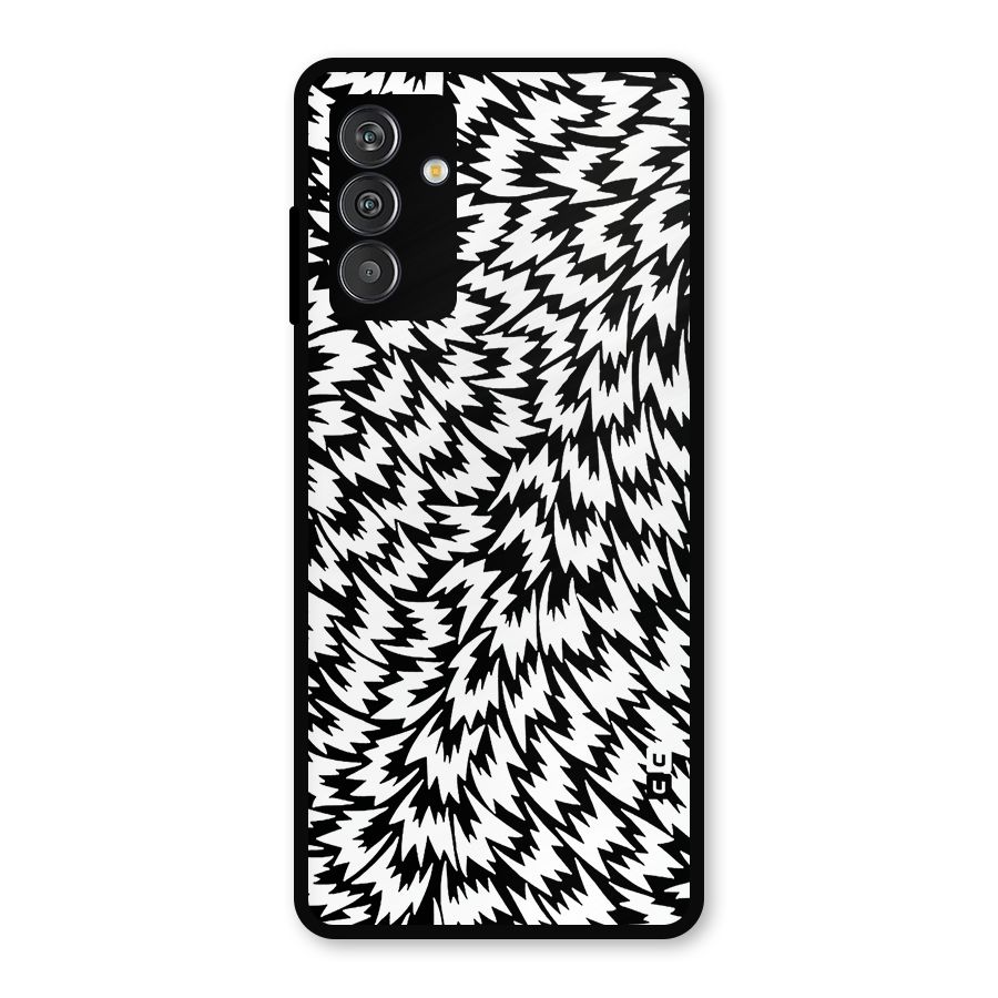 Lion Abstract Art Pattern Metal Back Case for Galaxy F13