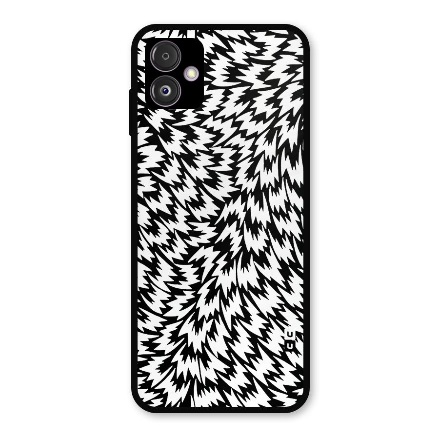 Lion Abstract Art Pattern Metal Back Case for Galaxy F14