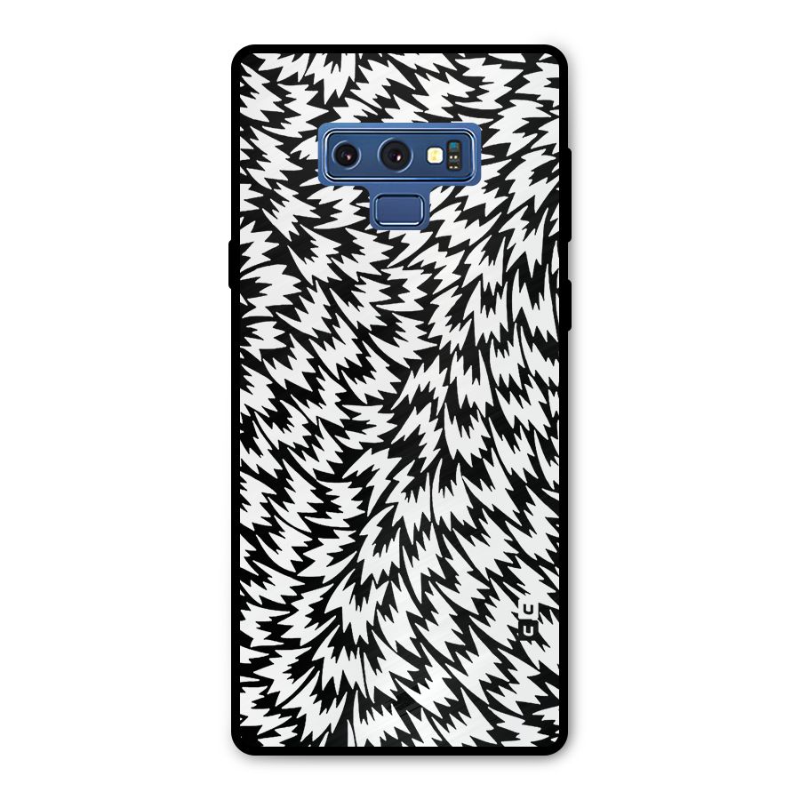 Lion Abstract Art Pattern Metal Back Case for Galaxy Note 9