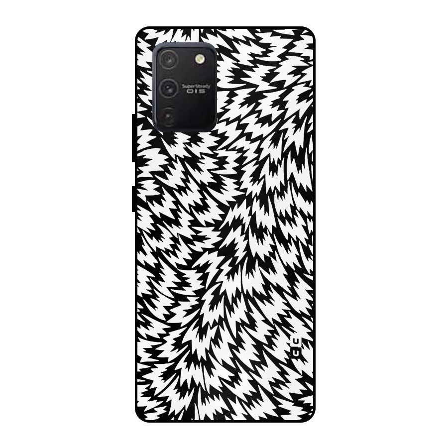Lion Abstract Art Pattern Metal Back Case for Galaxy S10 Lite