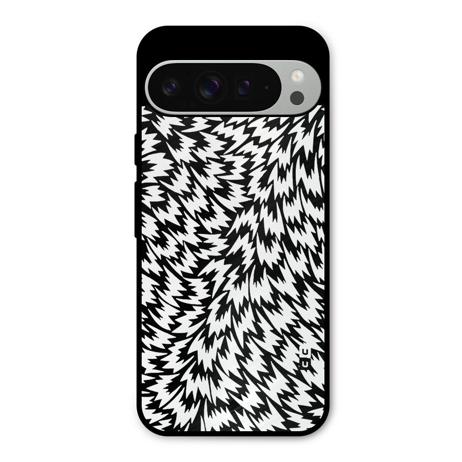 Lion Abstract Art Pattern Metal Back Case for Google Pixel 9 Pro XL