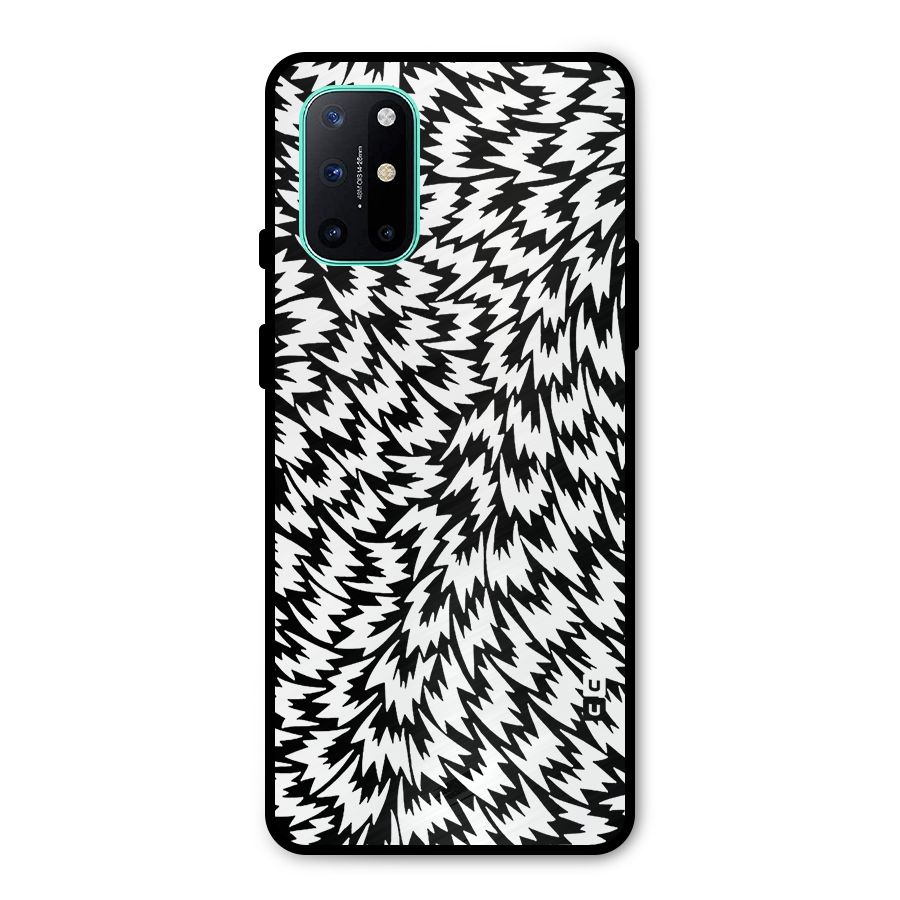 Lion Abstract Art Pattern Metal Back Case for OnePlus 8T