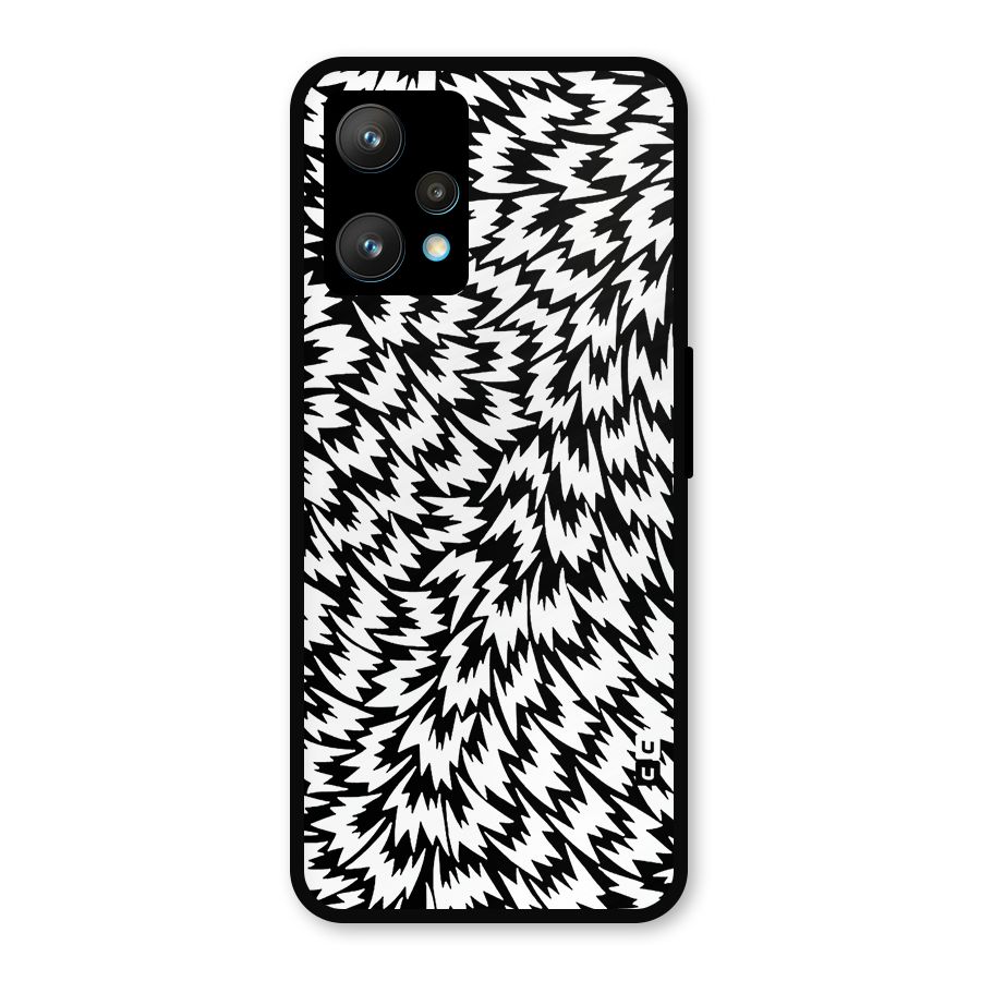Lion Abstract Art Pattern Metal Back Case for Realme 9 Pro Plus 5G