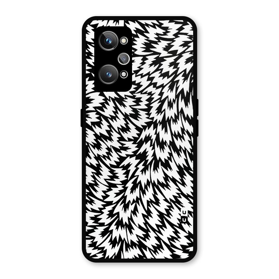 Lion Abstract Art Pattern Metal Back Case for Realme GT Neo2