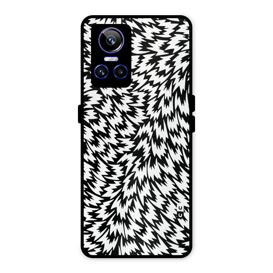 Lion Abstract Art Pattern Metal Back Case for Realme GT Neo 3