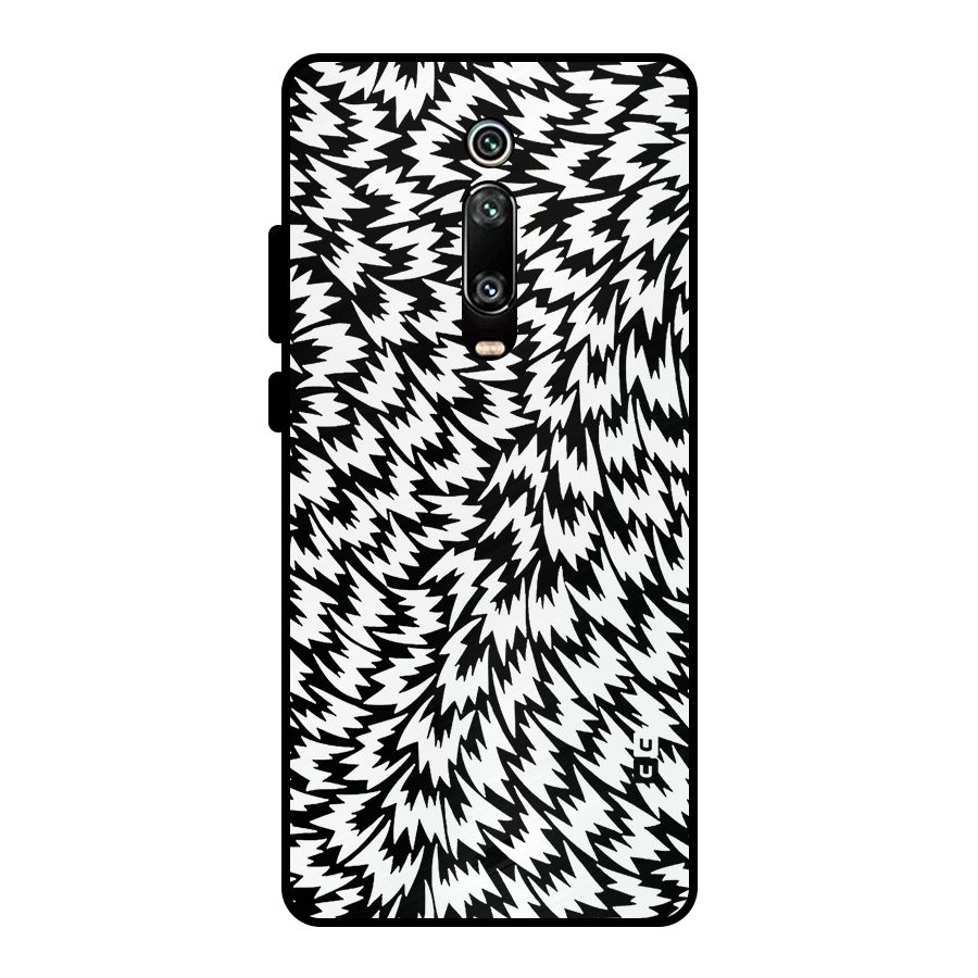 Lion Abstract Art Pattern Metal Back Case for Redmi K20