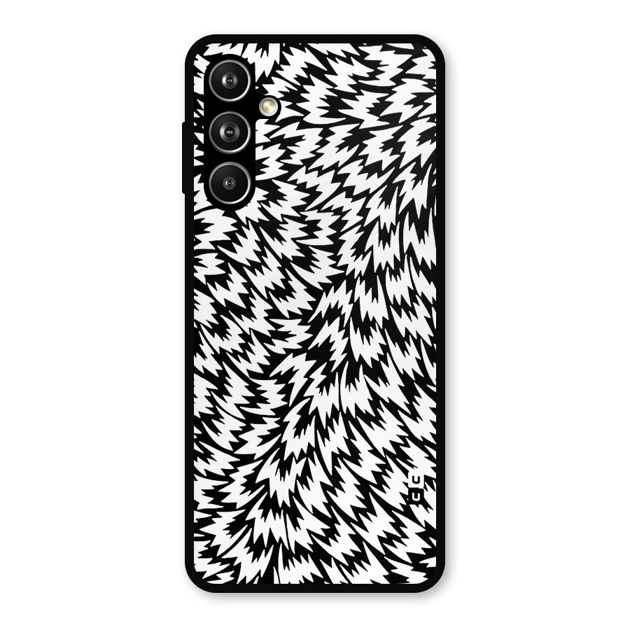 Lion Abstract Art Pattern Metal Back Case for Samsung Galaxy M54