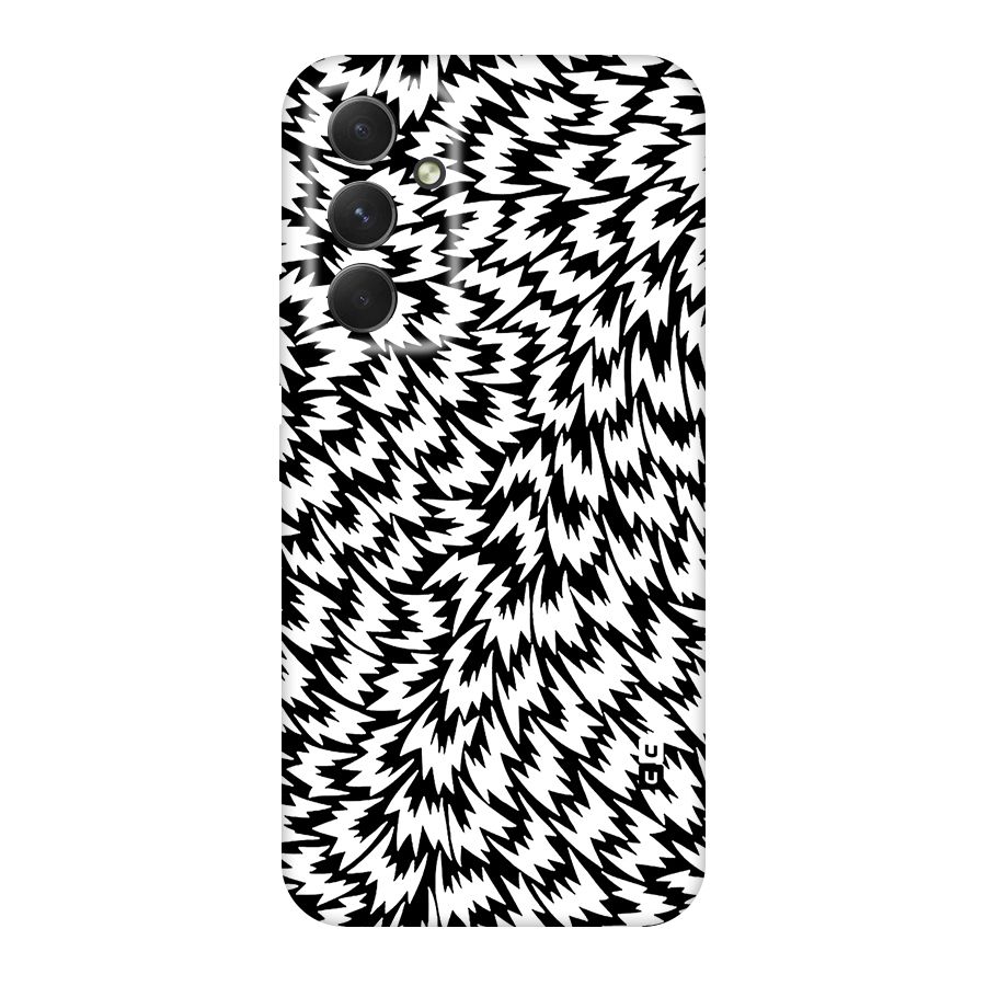 Lion Abstract Art Pattern Original Polycarbonate Back Case for Galaxy A54
