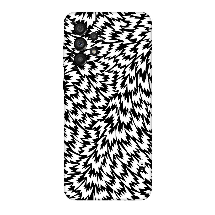 Lion Abstract Art Pattern Original Polycarbonate Back Case for Galaxy A73 5G