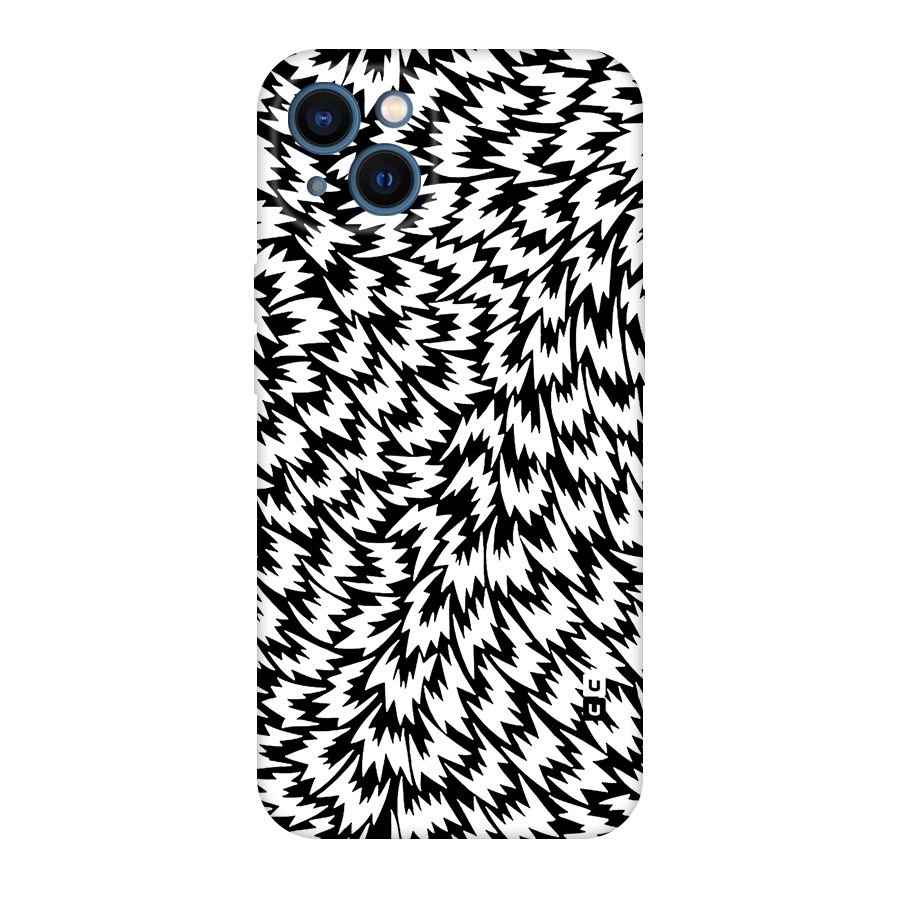 Lion Abstract Art Pattern Original Polycarbonate Back Case for iPhone 13