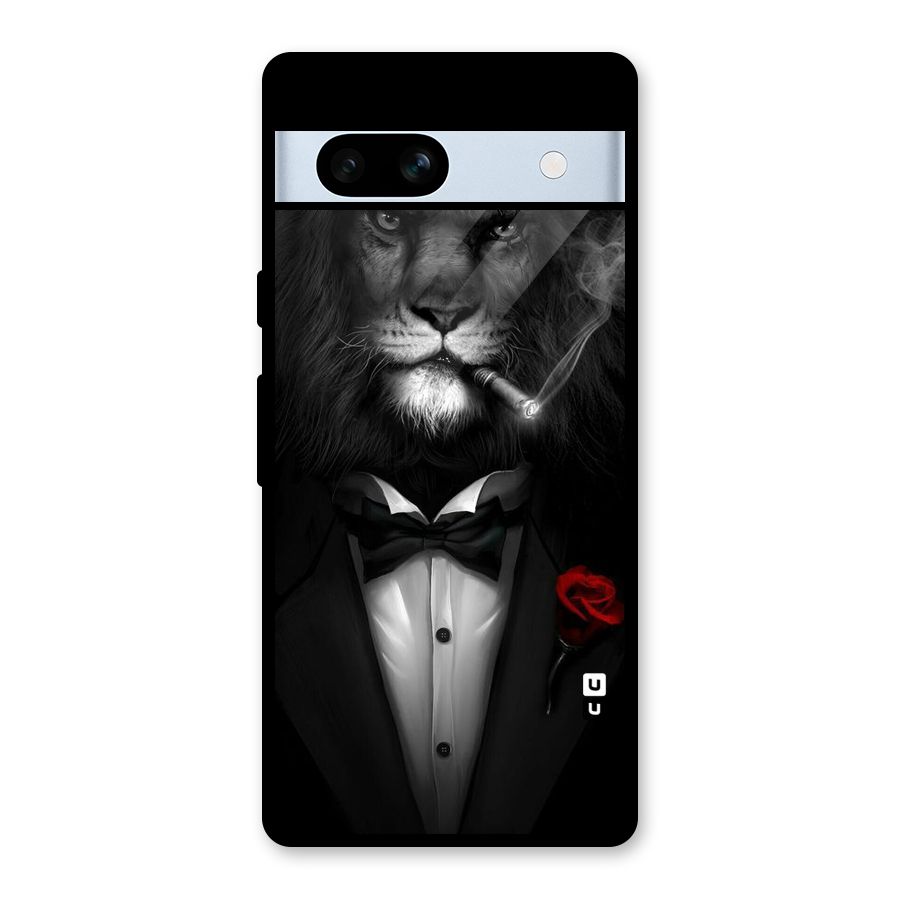 Lion Class Glass Back Case for Google Pixel 7a