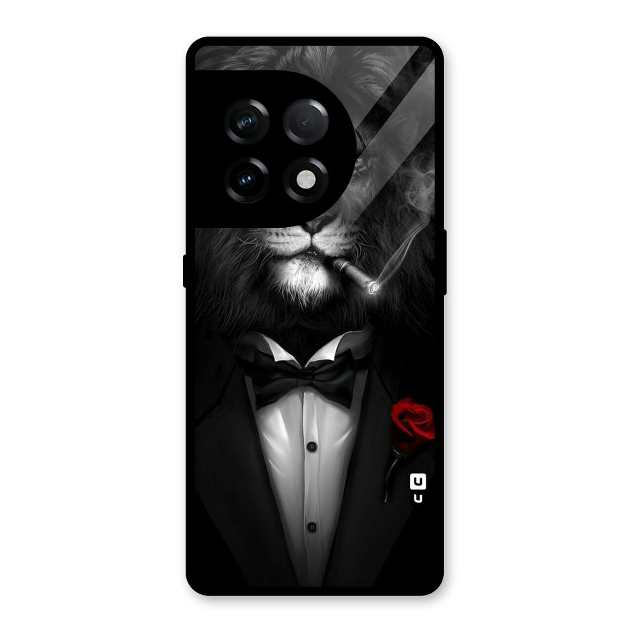 Lion Class Glass Back Case for OnePlus 11R