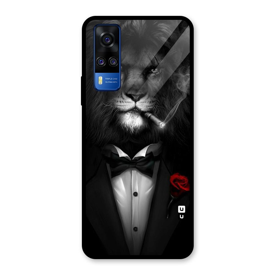 Lion Class Glass Back Case for Vivo Y31