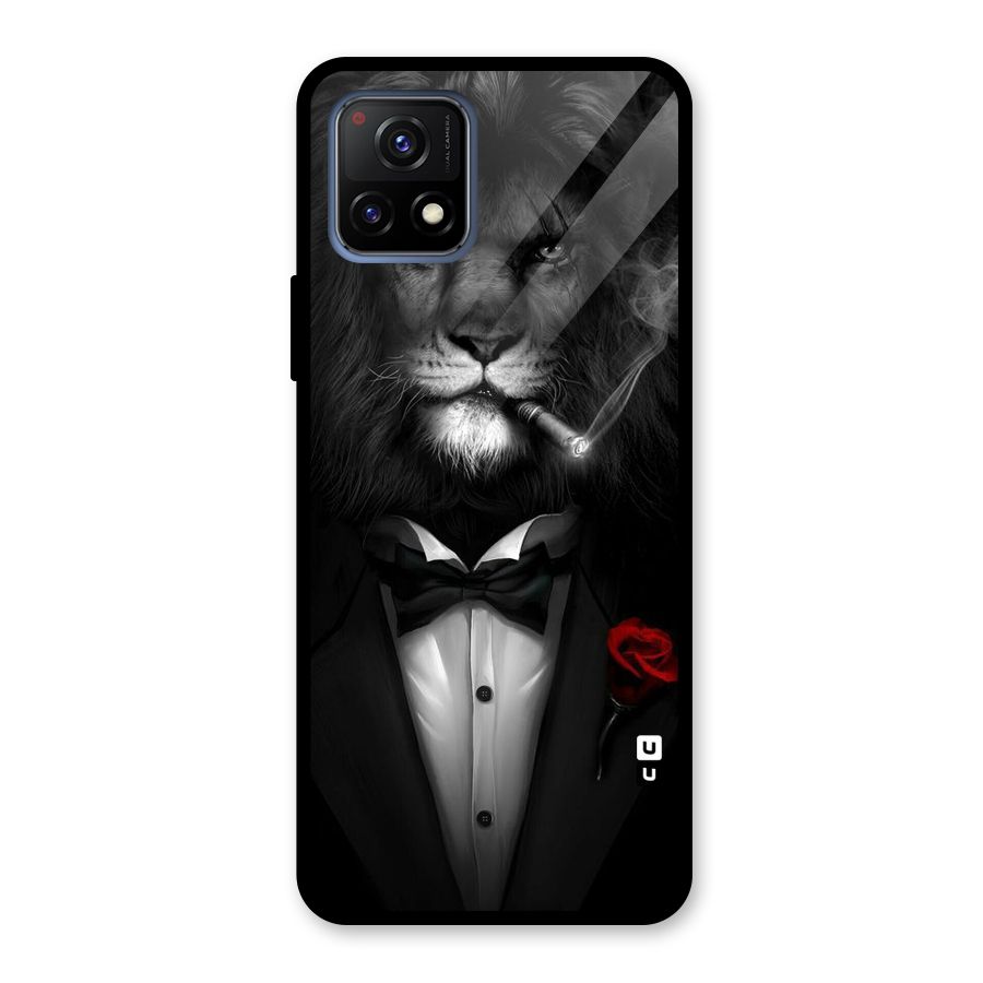 Lion Class Glass Back Case for Vivo Y72 5G